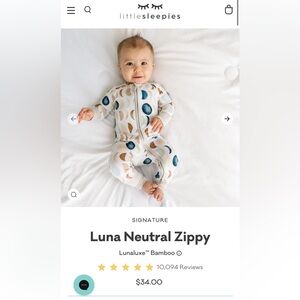 Little sleepies NWT 18 - 24 months Zippies